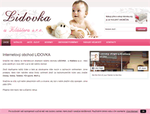 Tablet Screenshot of lidovka.org